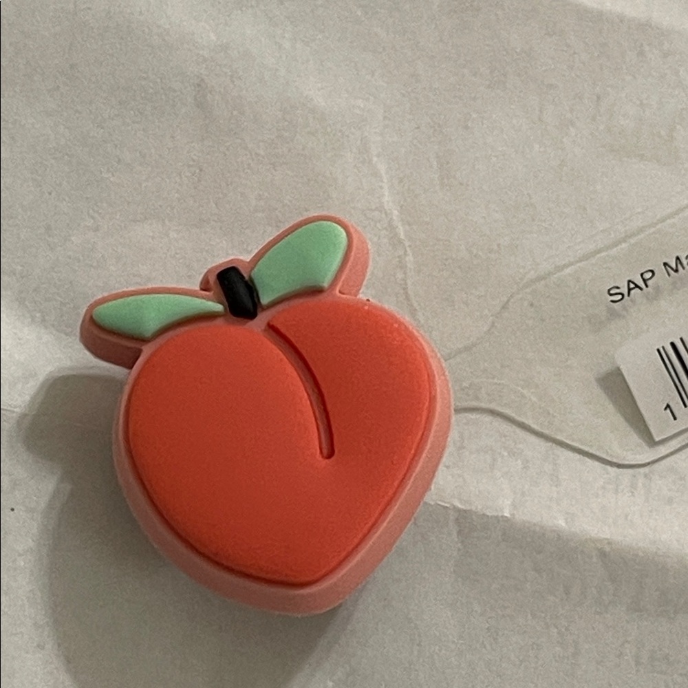 ✨Crocs “PEACH” Jibbitz (NO LONGER AVAILABLE) - NWT✨